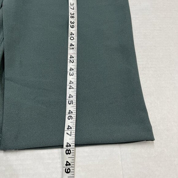 Zara Dress Womens L Gray Sheath Knit Midi Flare Sleeve Minimalist Capsule Office - Picture 9 of 11